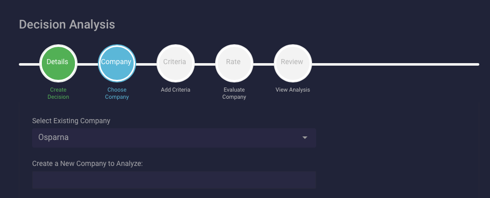 Decision Analysis Company